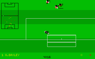 Kick Off II - Final Whistle [datadisk] atari screenshot
